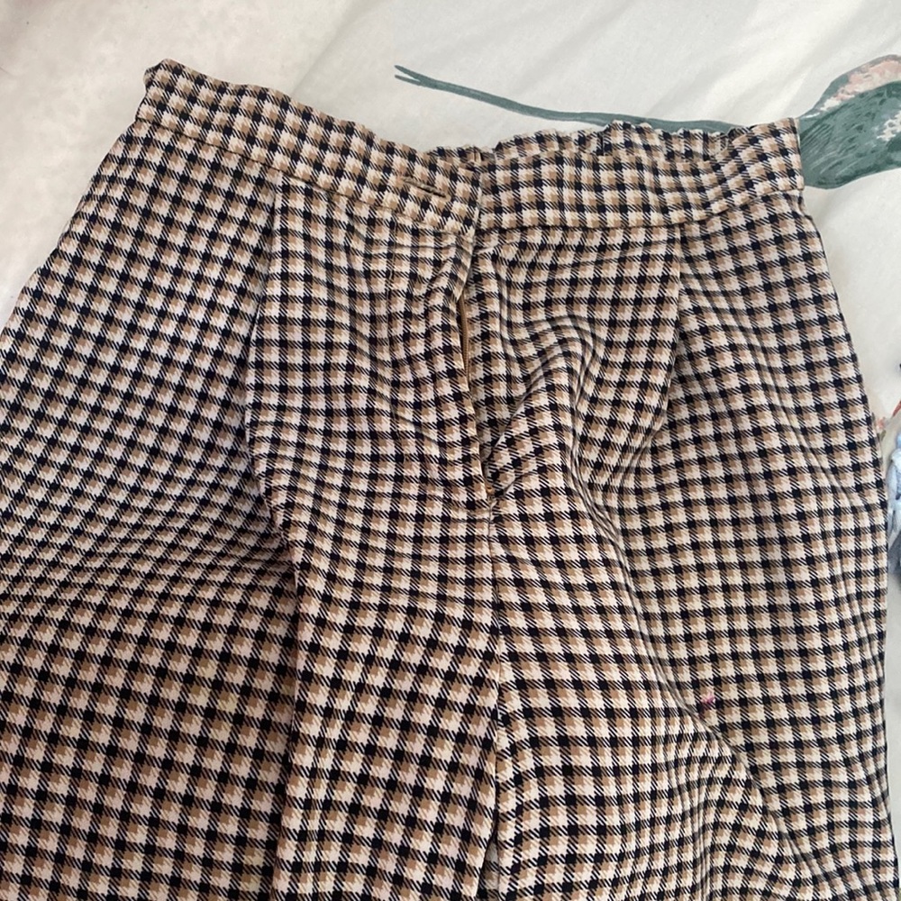 Gingham pants